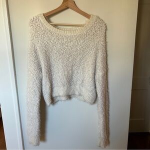Urban Outfitters white slouchy sweater